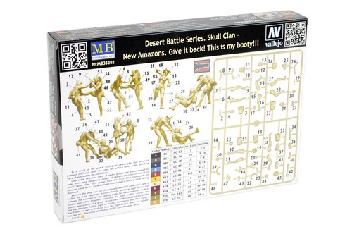 Master Box MB35202 Scale Figure Kit 1:35 Skull Clan - New Amazons. Gib es zurück! - Bild 12 von 12