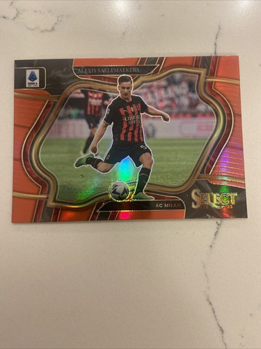 2022-23 Panini Select Serie A ALEXIS SAELEMAEKERS RED PRIZM FIELD LEVEL