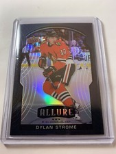 20-21 Dylan Strome Black Rainbow Card # 63 Chicago Blackhawks UD Allure