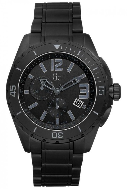 Cronografo Guess Collection Orologio Chrono Uomo acciaio Swiss Made  ceramica | Acquisti Online su eBay