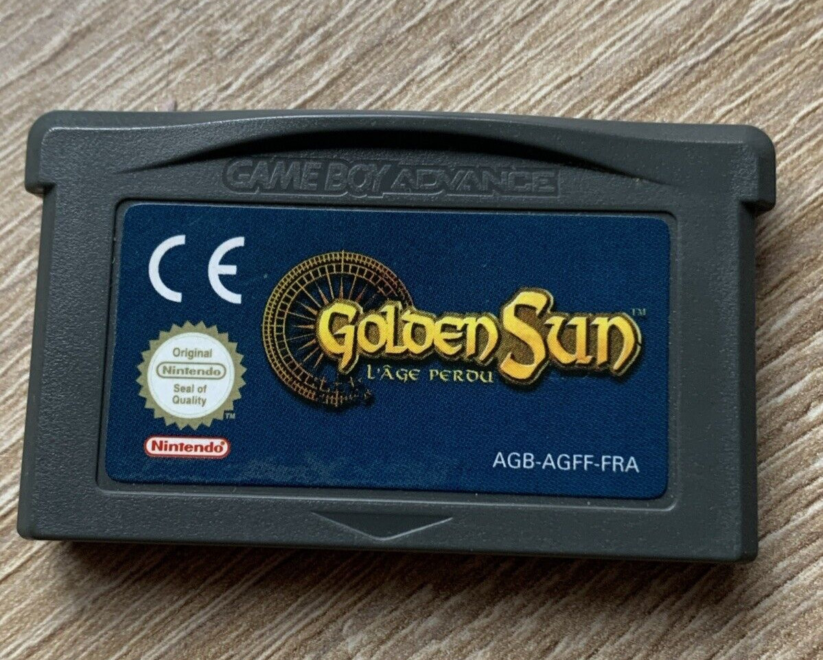 Golden Sun L'Age Perdu Nintendo Game Boy Advance FRA OFFICIEL NINTENDO 