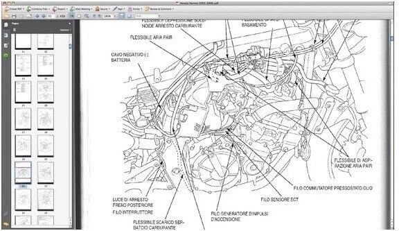 Manual De Taller Honda Hornet CB 600 F (2005-2006) En CD - Imagen 3 de 4