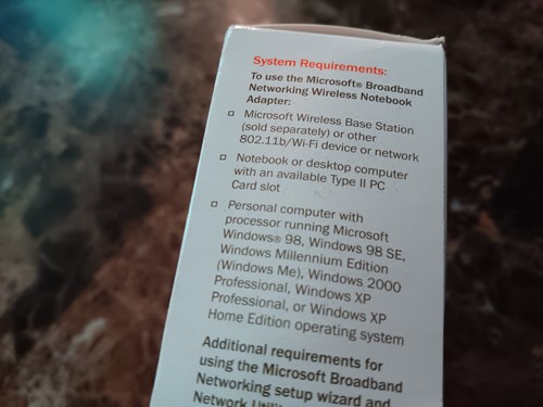 microsoft Wireless - Adattatore per notebook MN-520 NUOVO - Foto 13 di 18