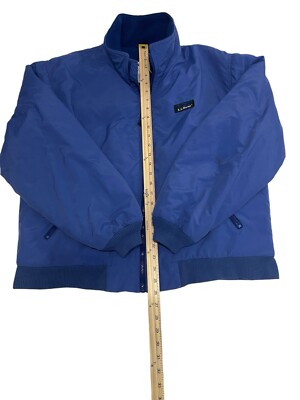 Vintage L.L. Bean Warm Up Jacket Mens Medium (Estimated) Blue