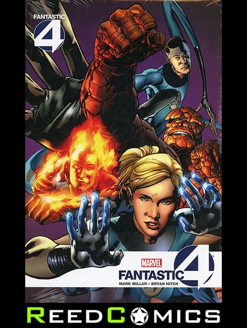FANTASTIC FOUR BY MILLAR AND HITCH OMNIBUS HARDCOVER BRYAN HITCH COVER 784 Pages