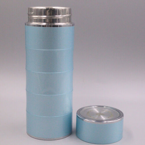 High Grade Stainless Steel Roman Cup 999 Pure Silver Liner Vacuum Cup Gift 6.7in - Picture 1 of 9