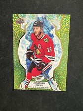 21-22 UD ICE Hockey Green Parallel 64 Jonathan Toews