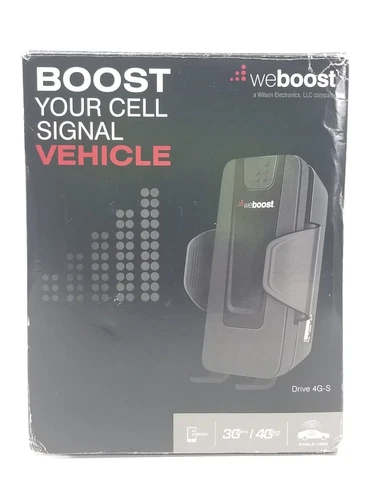 weBoost Drive 4G-S Cell Phone Signal Booster for Vehicles 470107 Made In USA