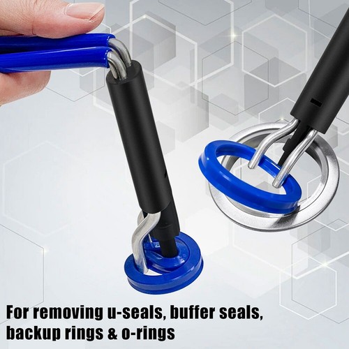 Prevents Damage 3* Hydraulic Cylinder Piston Rod Seal Up U-cup Installation Tool - Bild 8 von 9