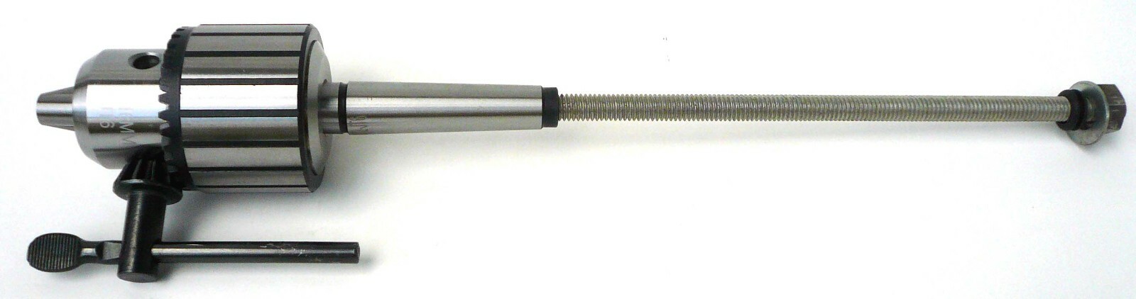 1/2" Heavy Duty Keyed Drill Chuck + MT1 Arbor + 1/4" x 9" Drawbar + Hardware New