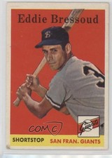 1958 Topps Eddie Bressoud #263 15wb