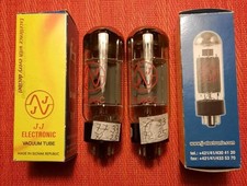 J J - ELECTRONIC - Mached Vacuum Tube - DUO 6L6 GC