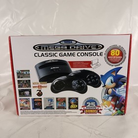 Sega Mega Drive Classic Game Console AtGames Boxed 81 Built-in Games - Preloved