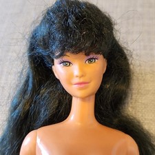 Vintage 1987 Mattel Barbie Island Fun Miko 4065 Hawaiian Tropical Doll NUDE