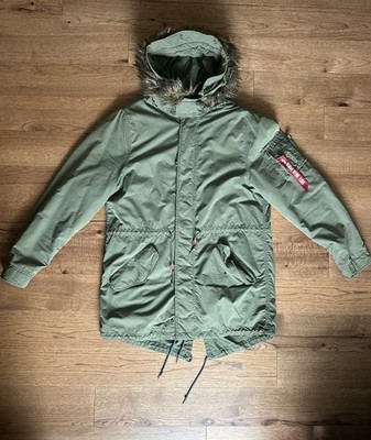 Alpha Industries M-65 Fishtail Men s Parka Coat XL