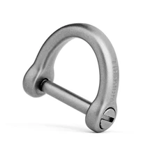 TISUR Titanium D-Rings with Screw Shackle, U Shape Key Chains Rings, Car Keys...