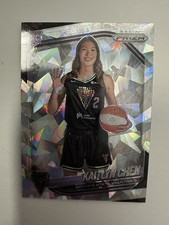 2025 WNBA Prizm - Kaitlyn Chen #143 Variation Cracked Ice - RC