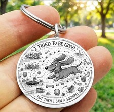 Dog Puppy Pet Animal Kitty Hot Funny Stainless Keychain Art Joke Family Sweet