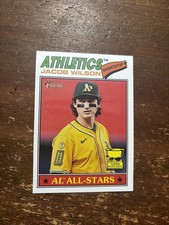 2026 Topps Heritage Topps All Star Rookie Gold Cup #17 Jacob Wilson Athletics