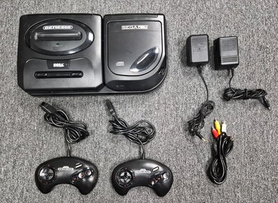 Sega CD Video Game System Console Genesis 2 Complete Tested!!