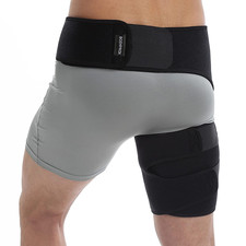 Groin Wrap, Adjustable Support for Hip, Groin, Hamstring, Thigh, and Sciatic Ner