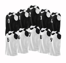 Men's 10-Pack Reversible Basketball Jerseys W/Numbers | Men's Team Pinnies | ...