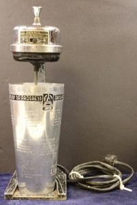 1934 Century of Progress Electric Drink Mixer Working Condition 13.5" Tall D-1