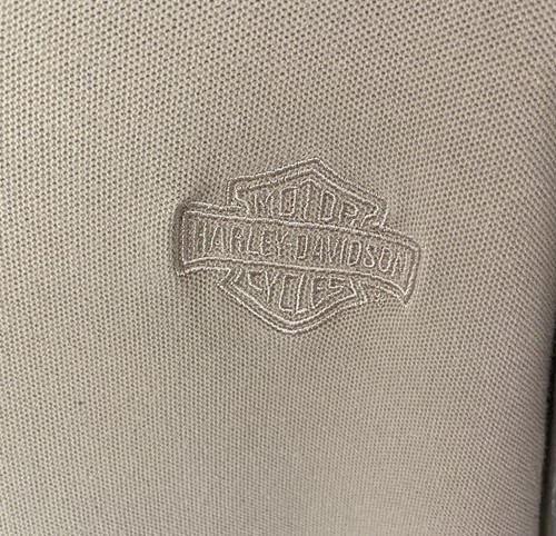 Camisa Harley Davidson vintage para hombre grande bronceada manga larga - Imagen 3 de 9
