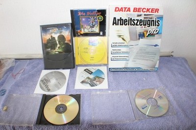 Konvolut Data Becker Arbeit Cd Gute Zeiten,schlech.Sum. 6 + 2  CD-R 80 Rec700 MB