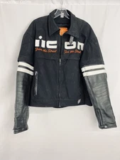 Icon Motorsports Super Duty Black Jacket Size Large