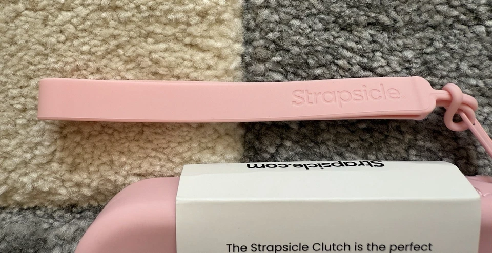 NEW Genuine Strapsicle Blush Soft Clutch. For Kindle. Fits E-Readers Up To 6.8” - Image 4 of 4