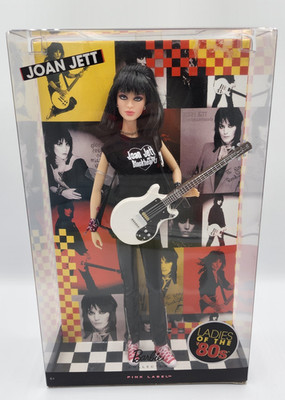 Barbie - Joan Jett - Ladies Of The 80s -Pink Label - Mattel R4461 New In Box