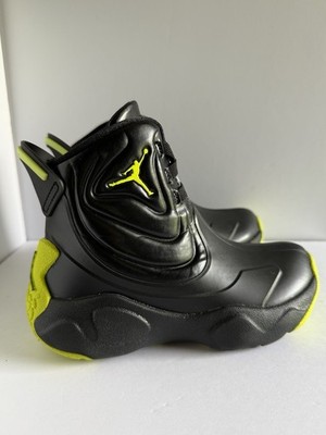 Jordan Drip 23 (PS) Toddler Rain Boots Shoes Size 11C Black/Green CT5798-001