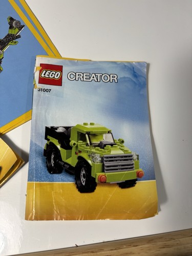 LEGO Creator Power Mech 31007 3 in 1 limettengrün nur Anleitung - Bild 12 von 14