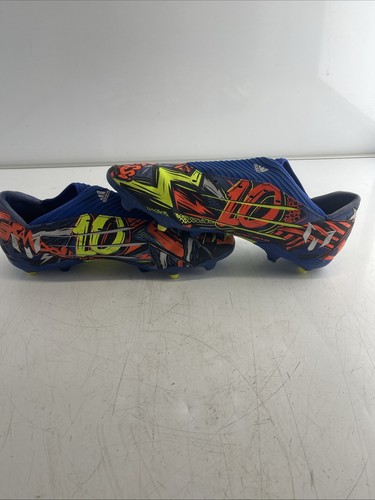Adidas Nemeziz Messi Fxg J Barcelona Graffiti Soccer Cleats Men’s Size 12 - Picture 4 of 7
