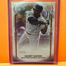Topps Barry Bonds San Francisco Giants Serial Numbered Card 13/25 MLB