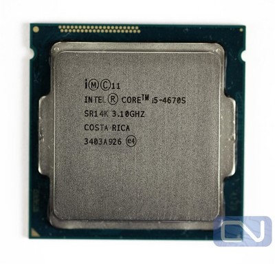 Intel i5-4670S 3.1GHz (3.8GHz Turbo) 4-Core 6MB 5GT/s SR14K LGA1150 B Grade CPU