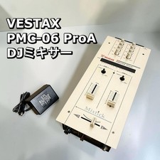 Vestax PMC-06 Pro A DJ Mixer 2 Channel Battle Scratch Mixer Used Japan  O7065