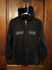 Crystal Castles III Zip Up Hoodie Sweater Rare reprint S Small Alice Glass