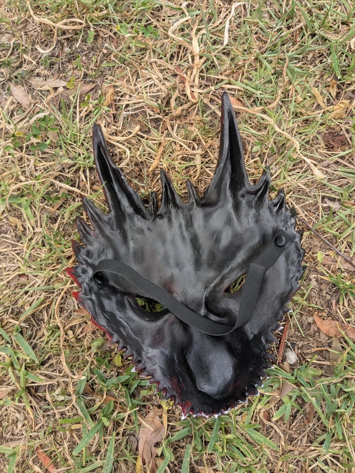 Máscara Dragon - Res - Máscara de espuma plegable facial 1/2 - Muy duradera Foto 2 de 2