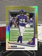 2018 Panini Score Football Xavier Rhodes Gold Zone 02/50