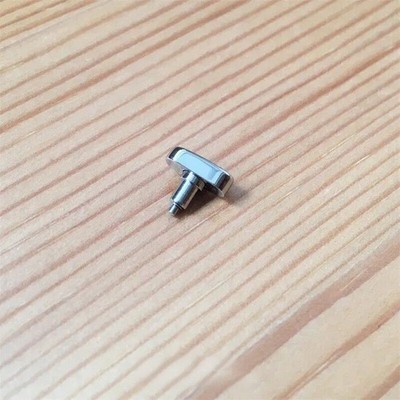 Solid Steel Button Pusher for Tissot T-Classic T035.617 Chronograph Watch