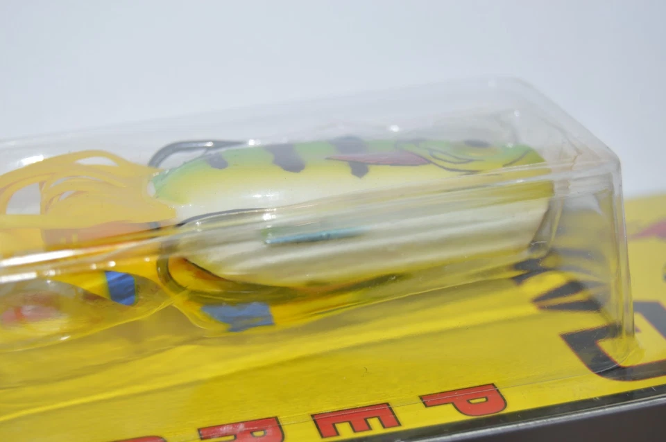 Strike King Popping Percha Rana Bajo Topwater 2.5" 1/2oz Percha Amarilla Foto 2 de 4