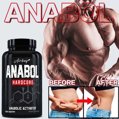 120pcs Anabolic Activator- Muscle Builder,Testosterone Booster, Energy Endurance