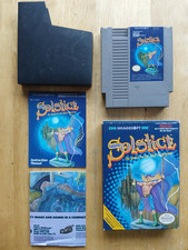 SOLSTICE Game (Nintendo Nes) Authentic & Tested Working ! CIB Box & Manual