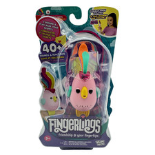Fingerlings Sweet Tweets Debbie Pink Bird WowWee Record Play Toy Interactive