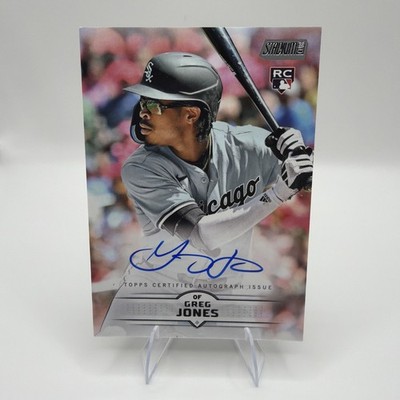 GREG JONES 2025 Topps Stadium Club ROOKIE AUTO SCBA-GJ White Sox