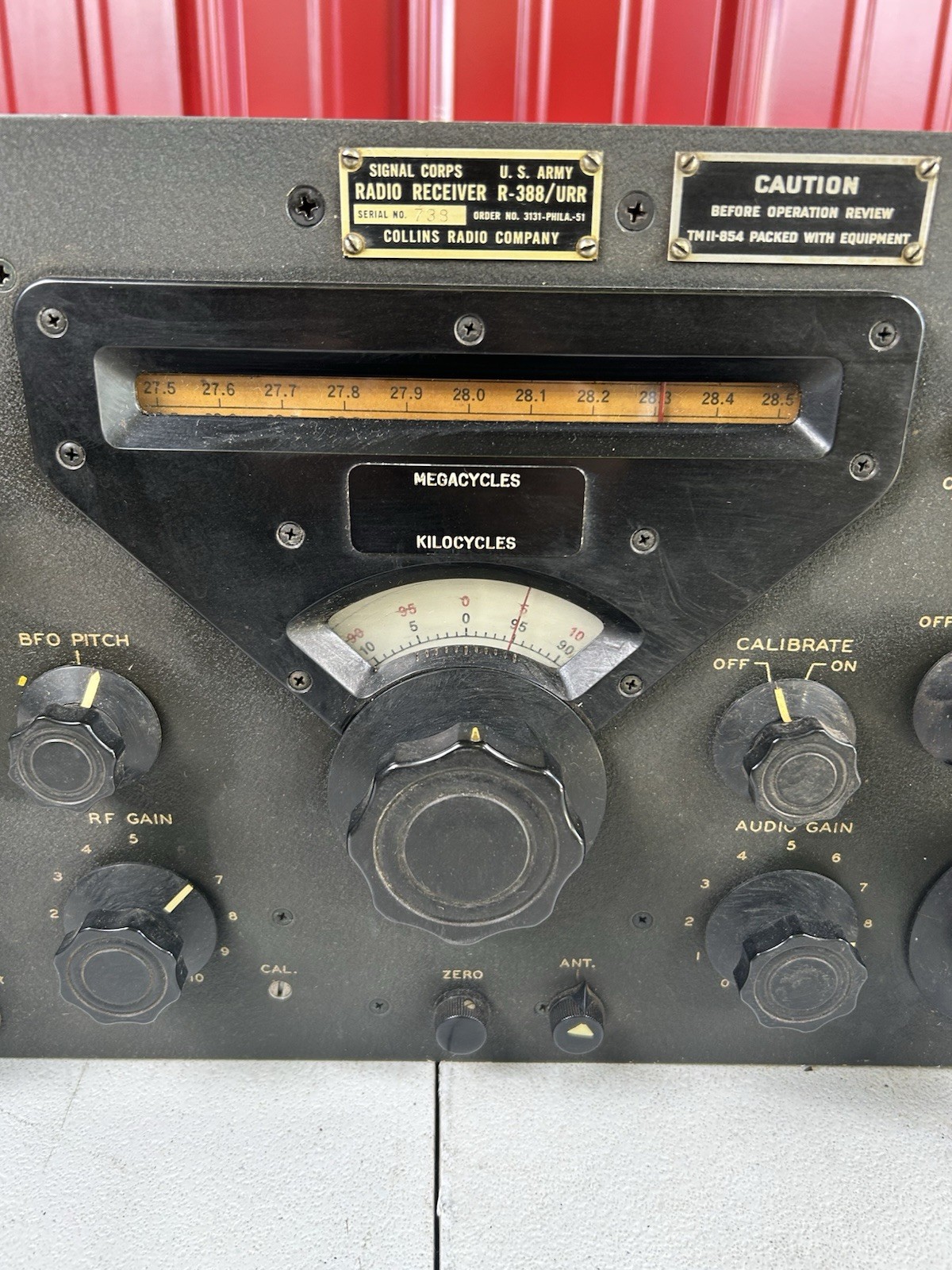 Collins R-388/URR Short Wave Receiver 5-30.5MHz | eBay