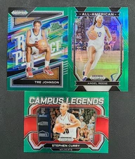 2024 Panini Prizm Draft Picks GREEN INSERTS with Rookies You Pick - 2 Card Min.
