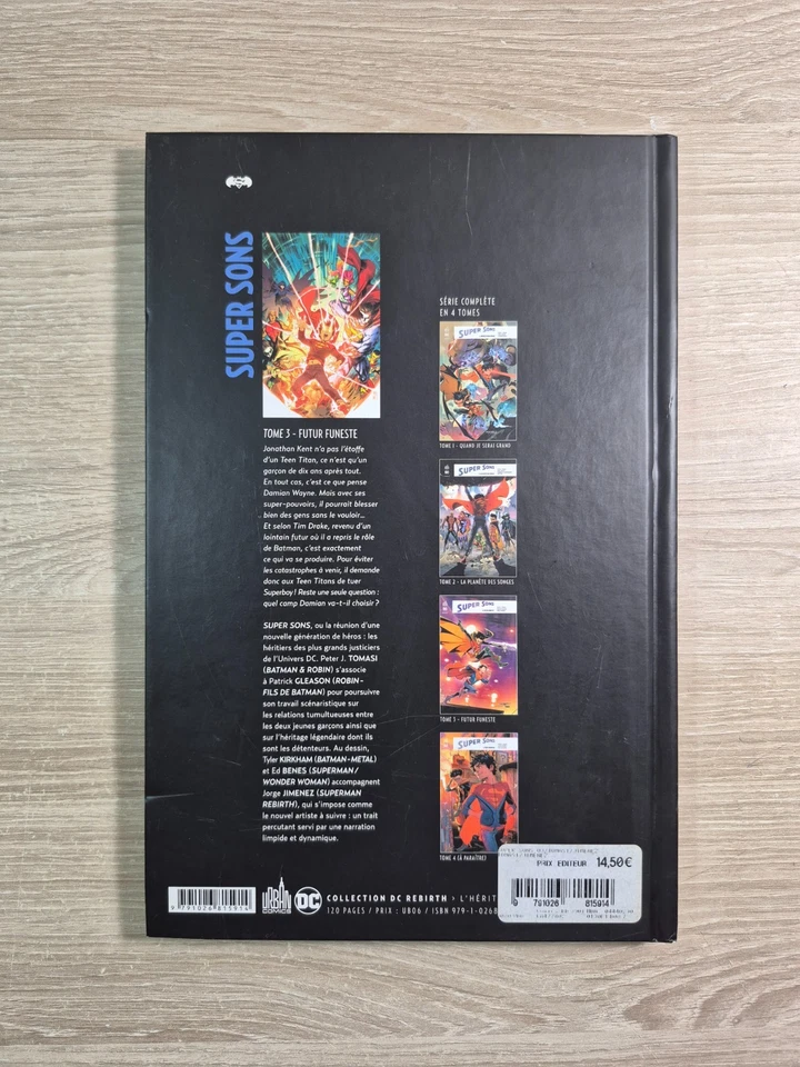 Super Sons - Tome 3 - Futur Funeste - DC Urban Comics 2019 - Photo 2/4